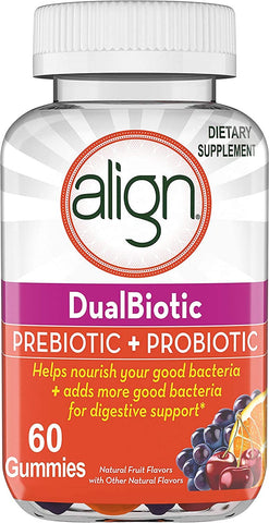 Prebiotic + Probiotic Gummies - 60 Count