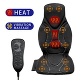 Massage Seat Cushion with Heat - Black