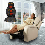 Massage Seat Cushion with Heat - Black