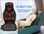 Massage Seat Cushion with Heat - Black